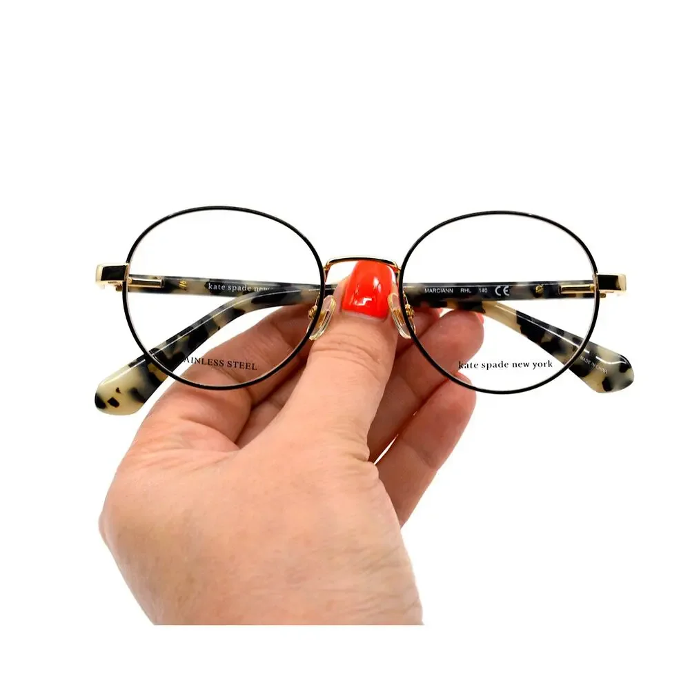 NEW KATE SPADE MARCIANN RHL BROWN GOLD AUTHENTIC EYEGLASSES FRAME - Picture 10 of 11